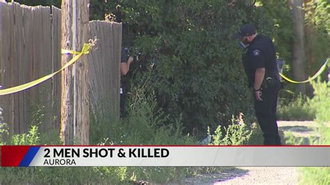 Two men shot to death and dumped in Aurora alley, police say